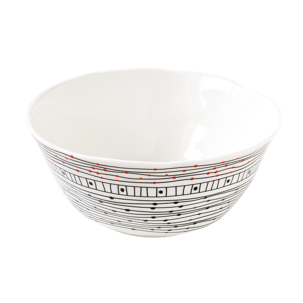 Set 4 Porcelain Bowl Organic