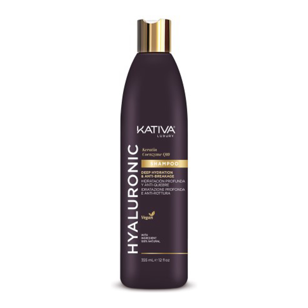 'Hyaluronic Keratin & Coenzyme Q10' Shampoo - 355 ml