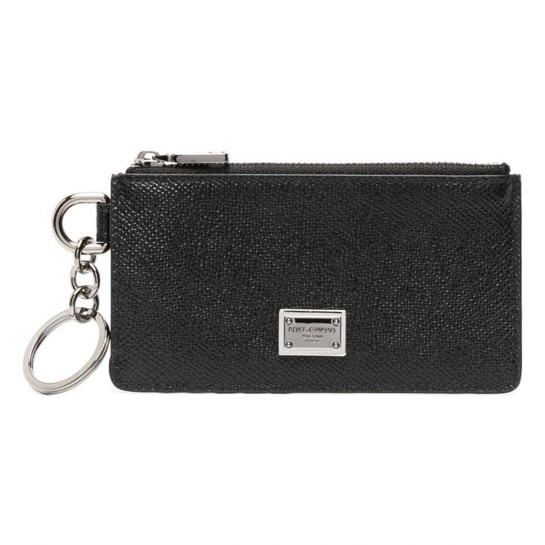 Men's 'Textured Logo Plaque' Wallet