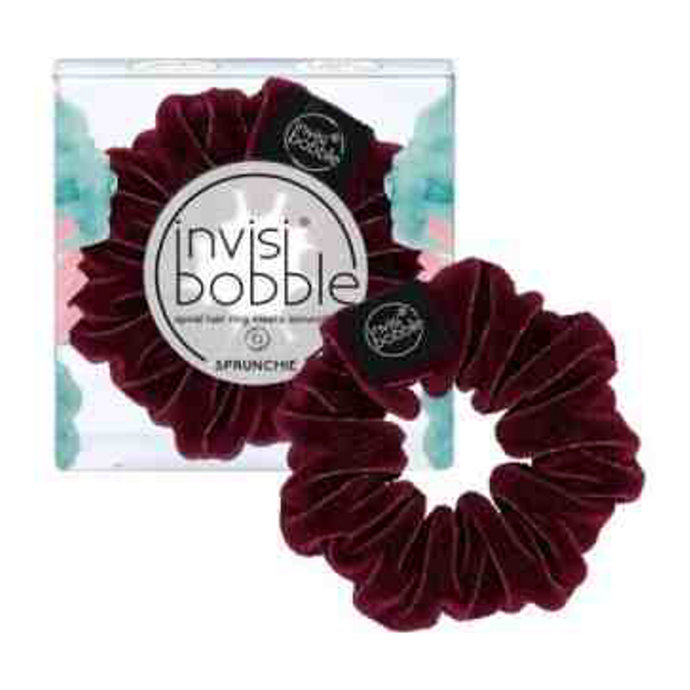 'Invisibobble Sprunchie' Hair Tie - Red Wine