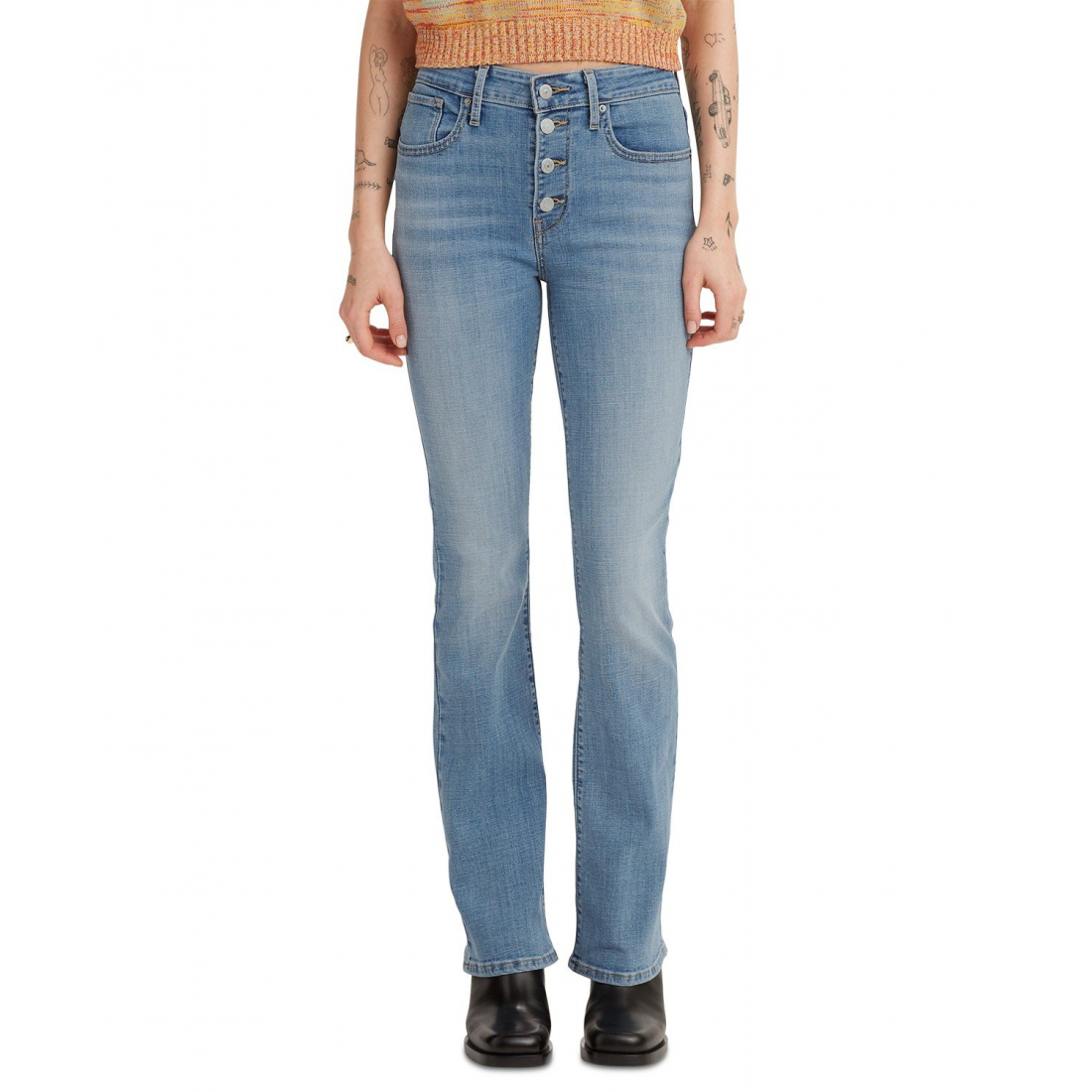 Women's '725 High-Waist Classic Stretch Bootcut' Jeans