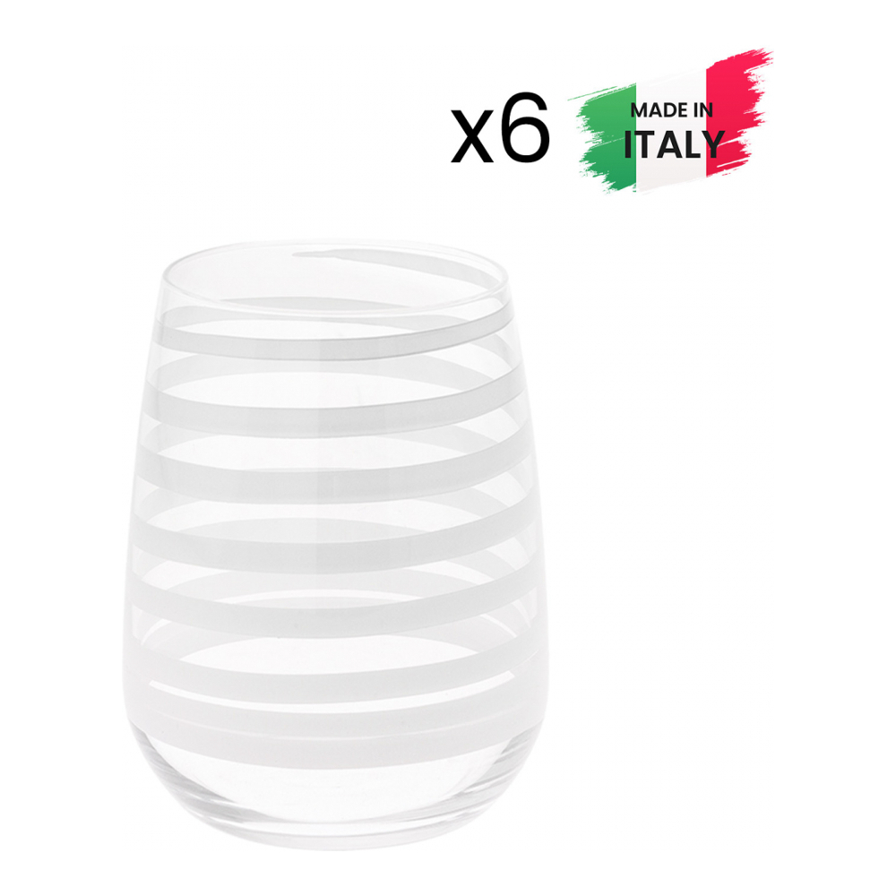 'Malva' Wasserglas-Set - 350 ml, 6 Stücke