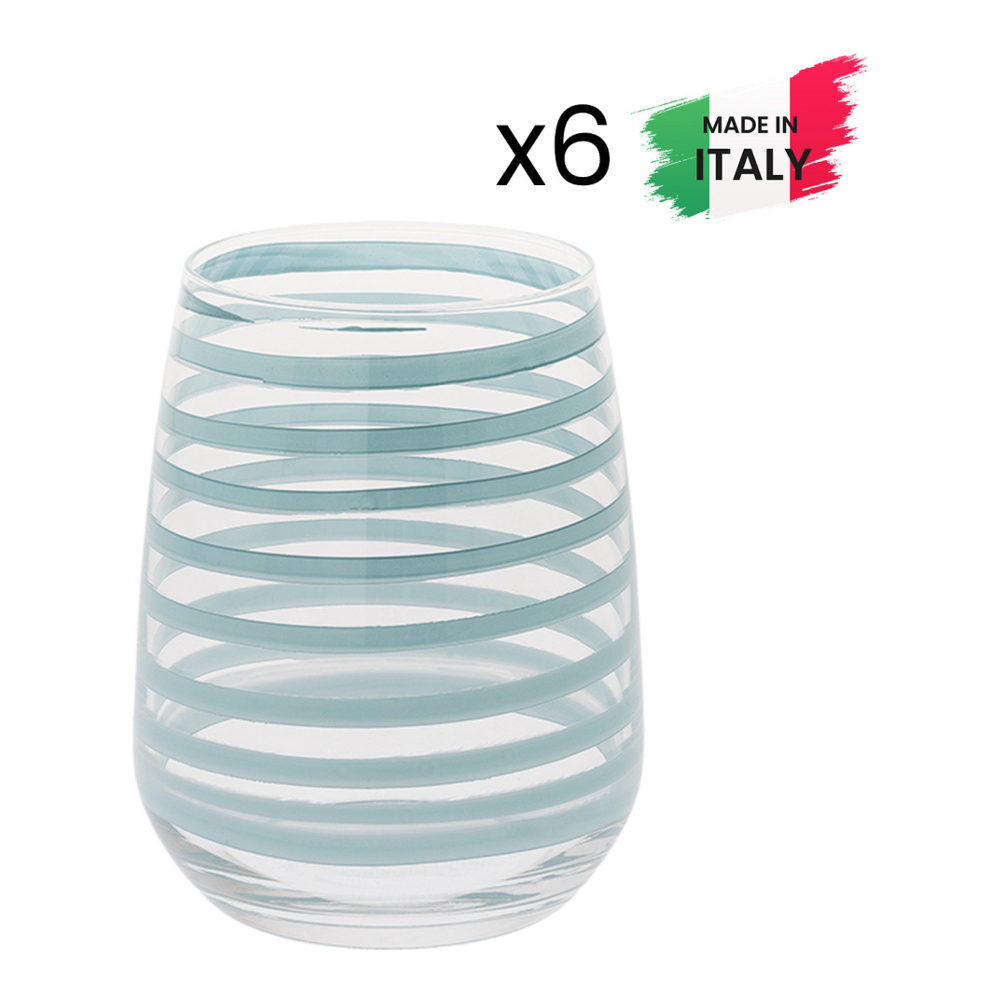 'Malva' Wasserglas-Set - 350 ml, 6 Stücke