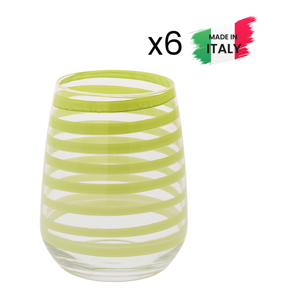 'Malva' Water Glass Set - 350 ml, 6 Pieces