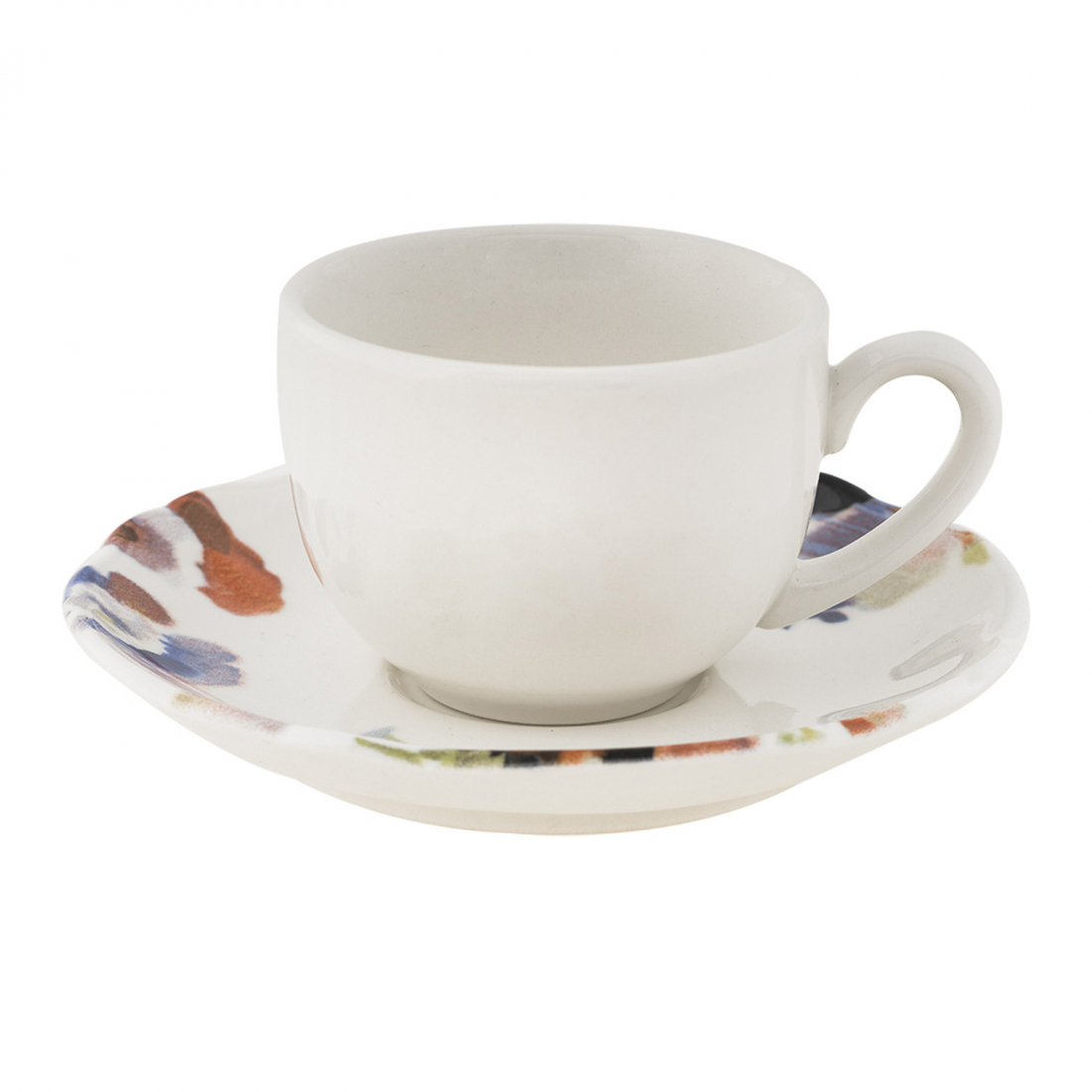 'Silene' Coffee Cup & Saucer Set - 240 ml, 12 Pieces