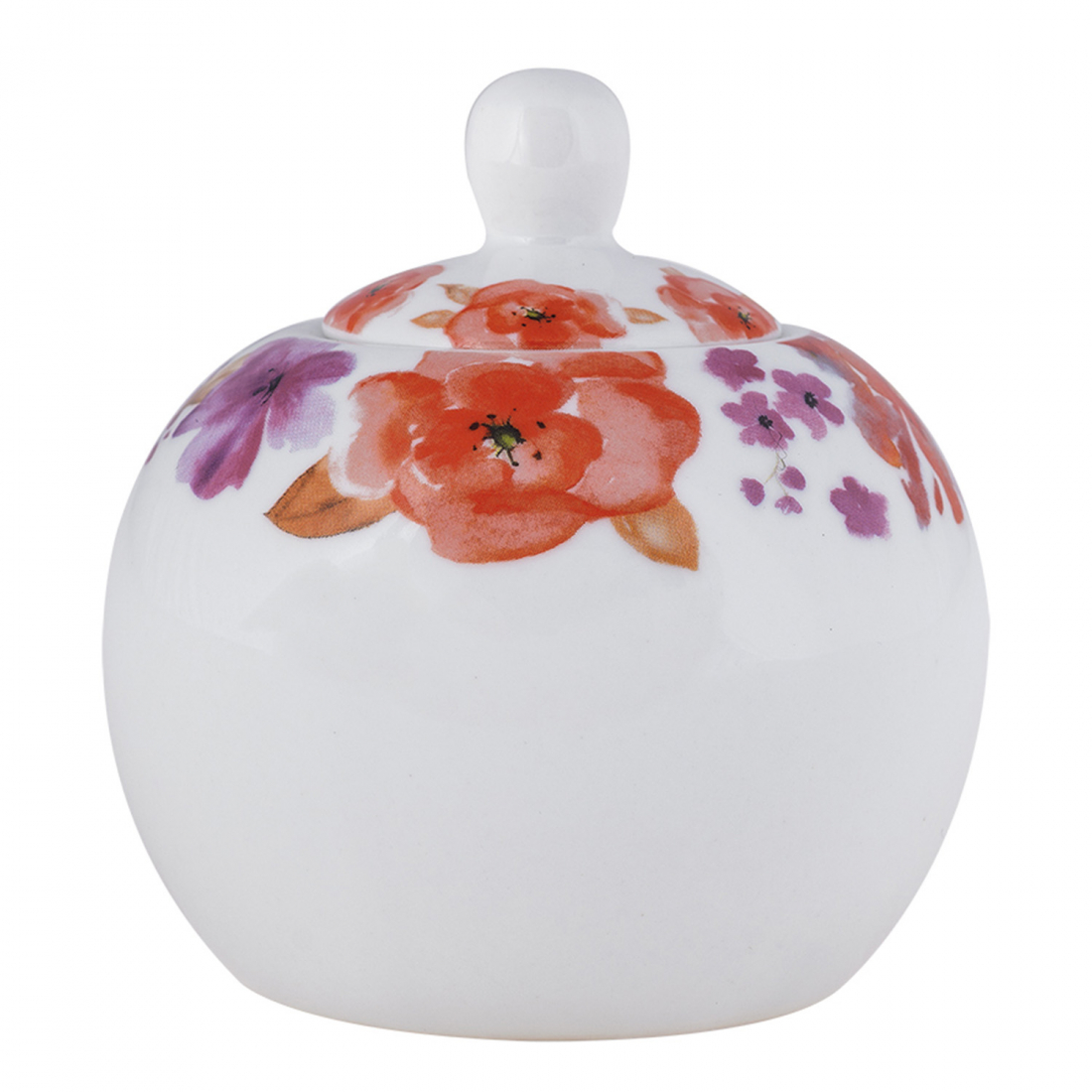 'Peony' Sugar Bowl