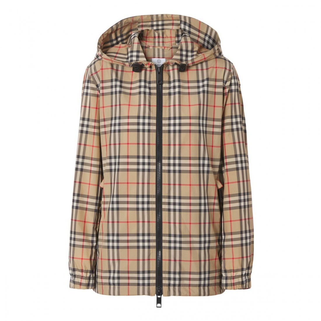 'Vintage Check' Windbreaker für Damen