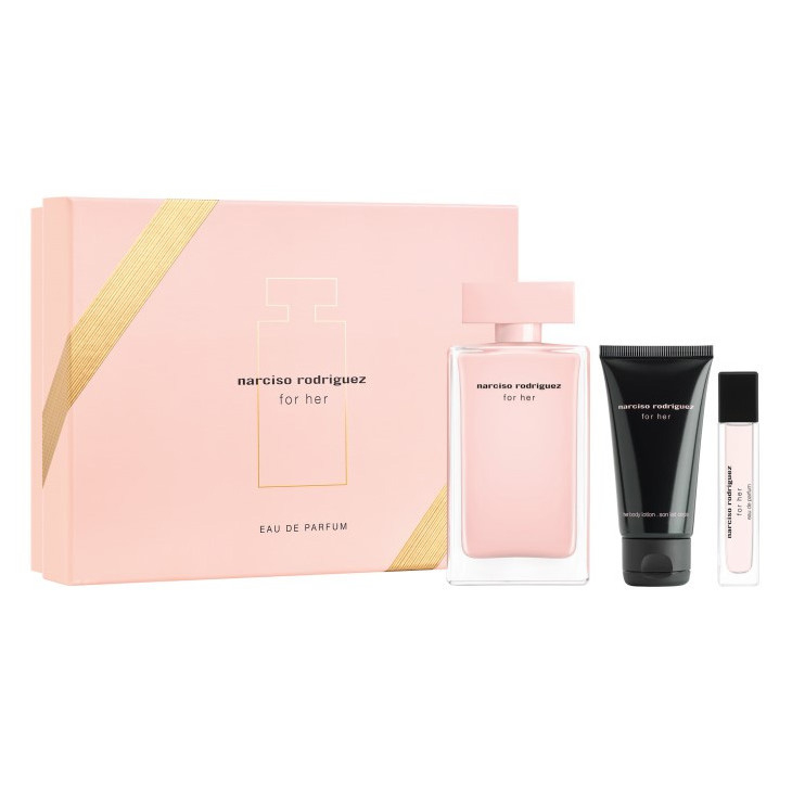 'Narciso Rodriguez For Her' Parfüm Set - 3 Stücke