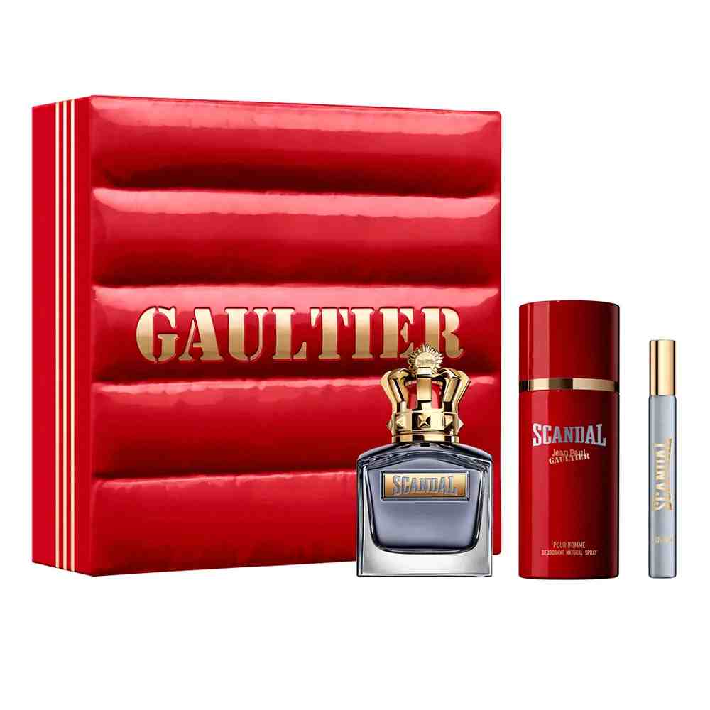 Coffret de parfum 'Scandal Pour Homme' - 3 Pièces