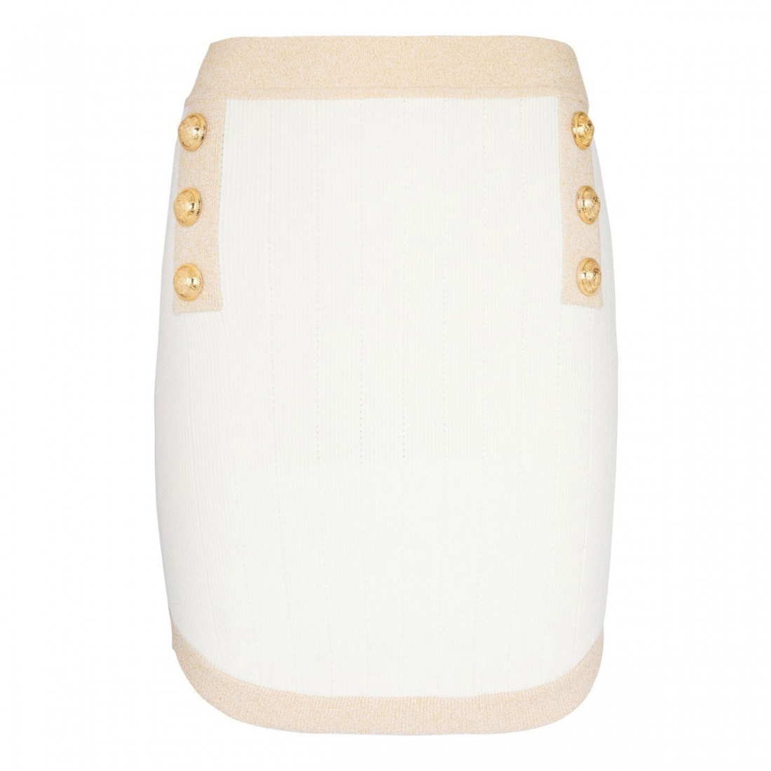 Women's 'Button Embellished' Mini Skirt