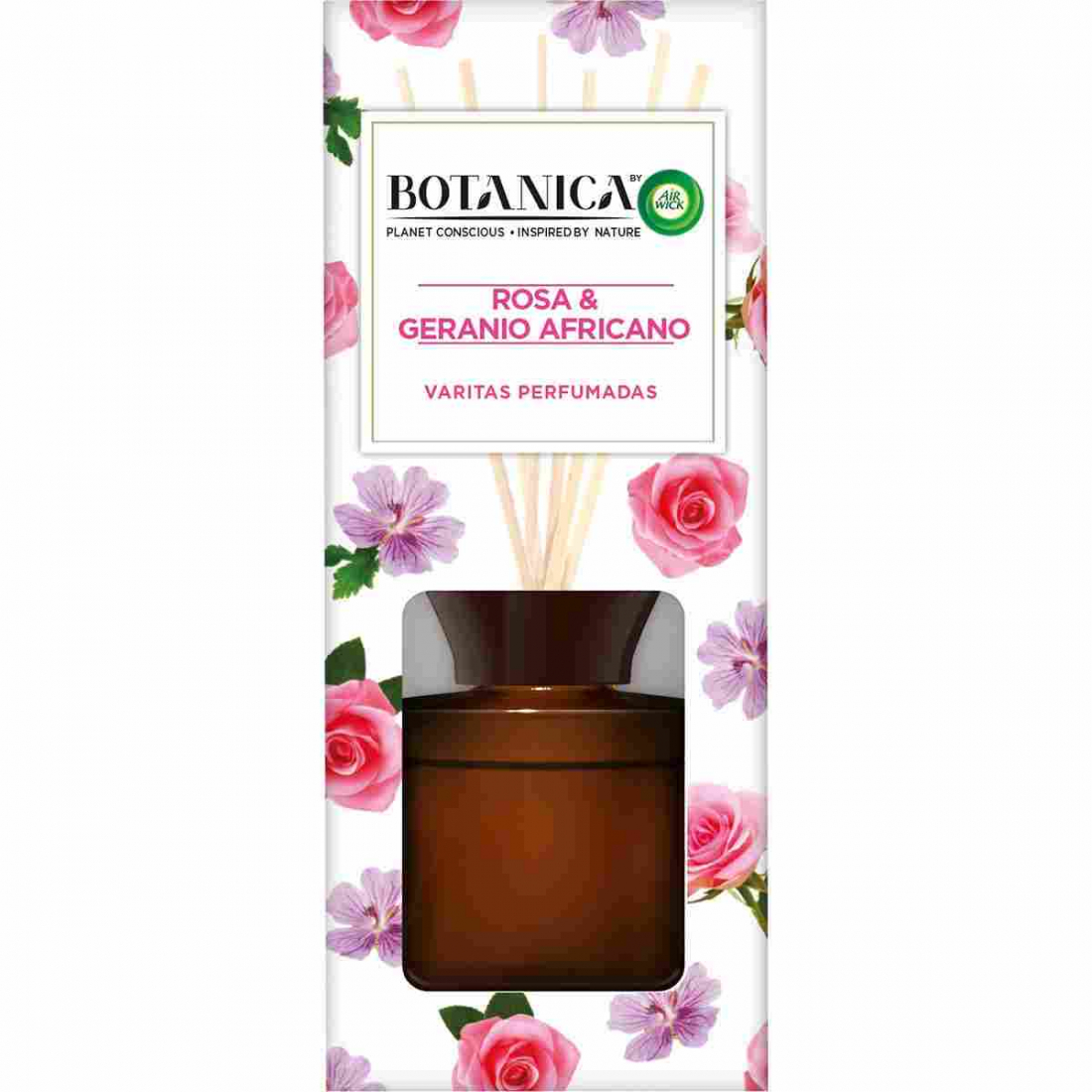 'Botanica' Diffusor - Rose & African Geranium 80 ml