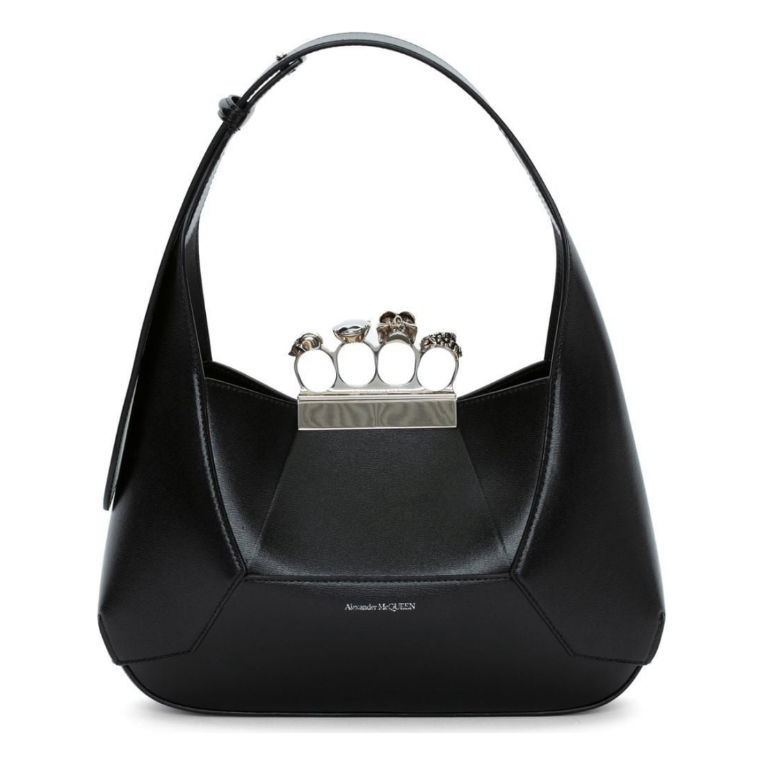 'Four-Ring' Schultertasche für Damen