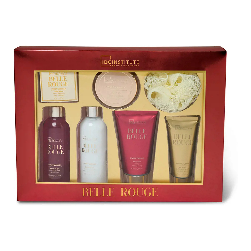 'Belle Rouge' Body Care Set - 6 Pieces