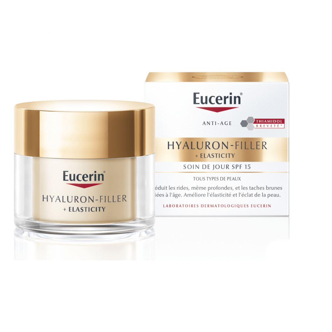 'Hyaluron-Filler + Elasticity SPF15' Tagescreme - 50 ml