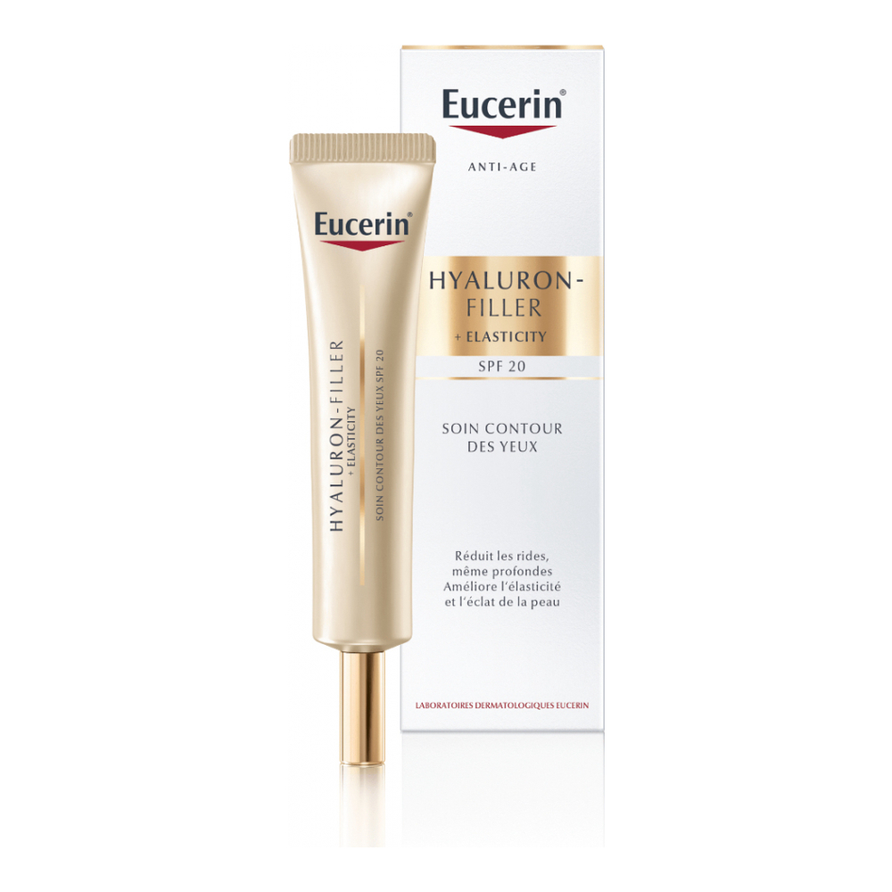 'Hyaluron-Filler + Elasticity SPF20' Eye Contour Cream - 15 ml