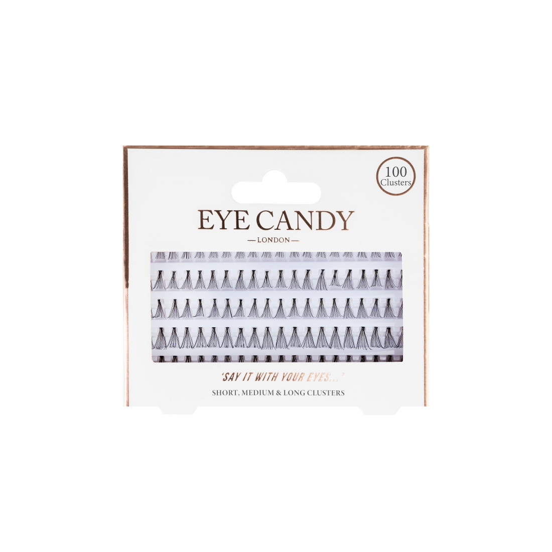 Individual Fake Lashes Set- 100 Pieces