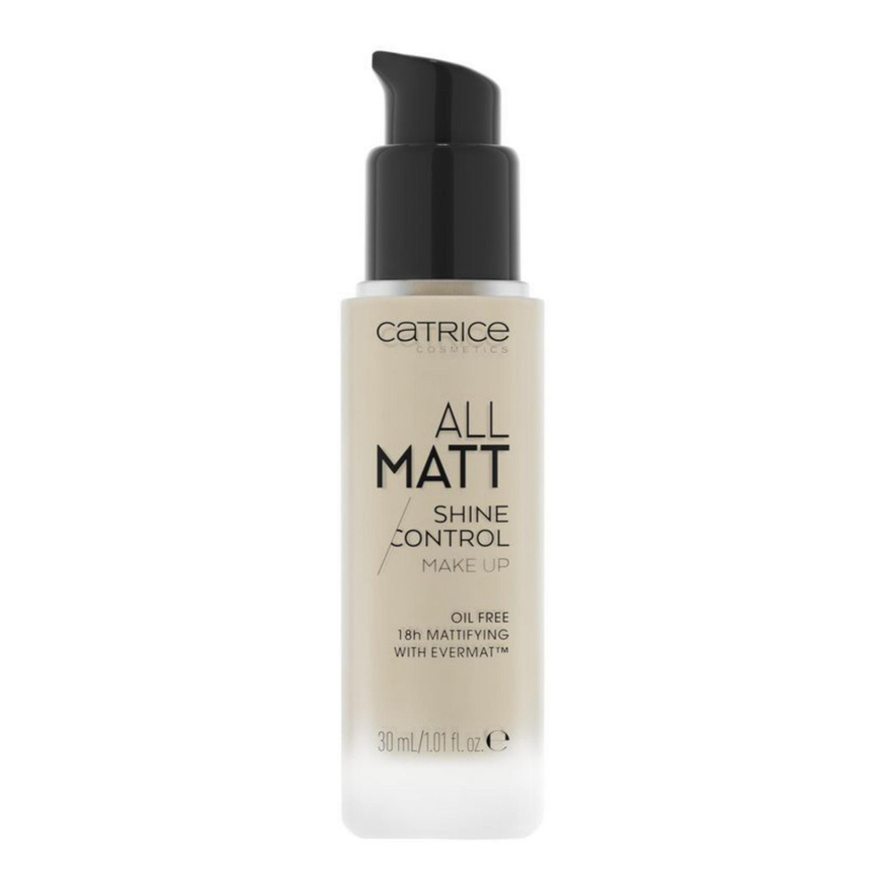 Fond de teint 'All Matt Shine Control Makeup' - 010N Neutral Light Beige 30 ml