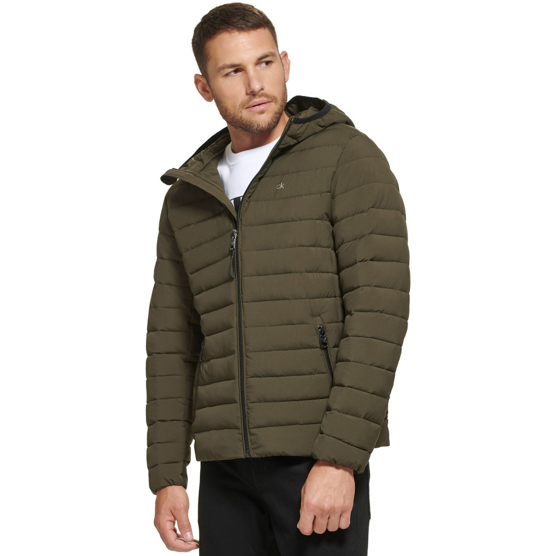 Men's 'Hooded & Packable' Quilted Jacket