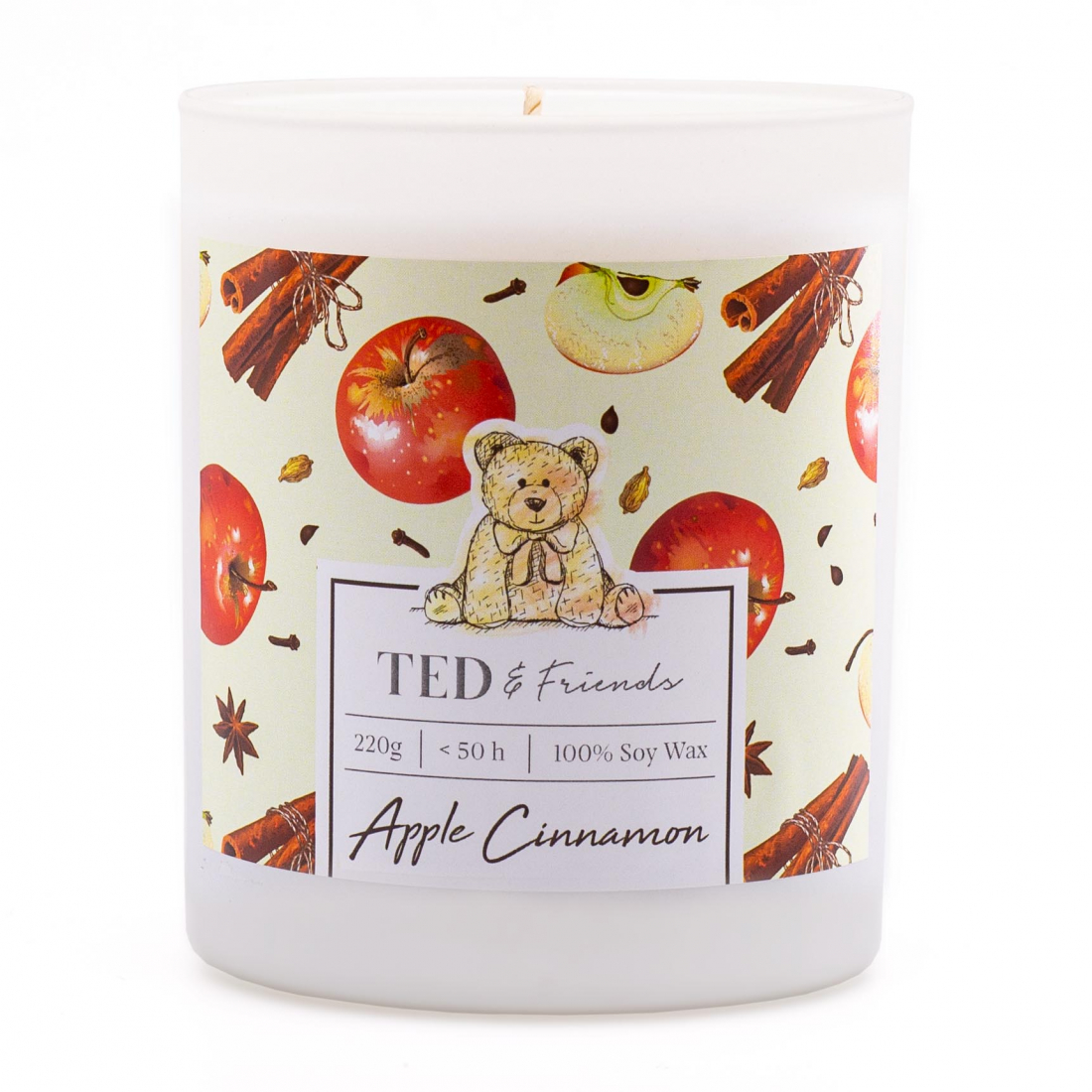 Bougie parfumée 'Apple Cinnamon' - 220 g