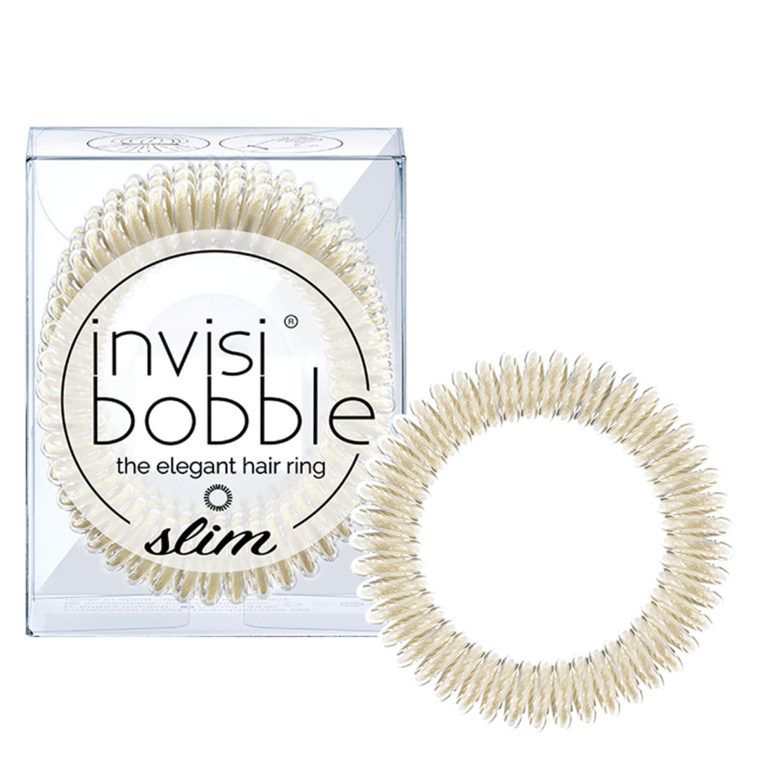 Élastique 'Invisibobble Slim' - Stay Gold 3 Pièces