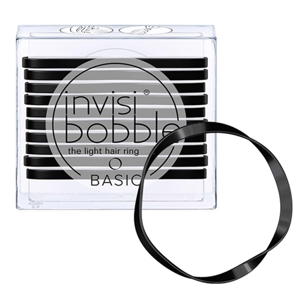 'Invisibobble Basic' Hair Tie - True Black 3 Pieces