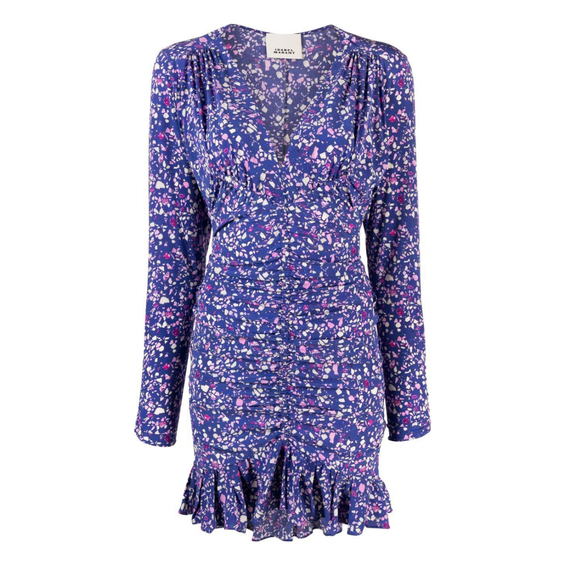 Robe mini 'Ruffled Floral' pour Femmes