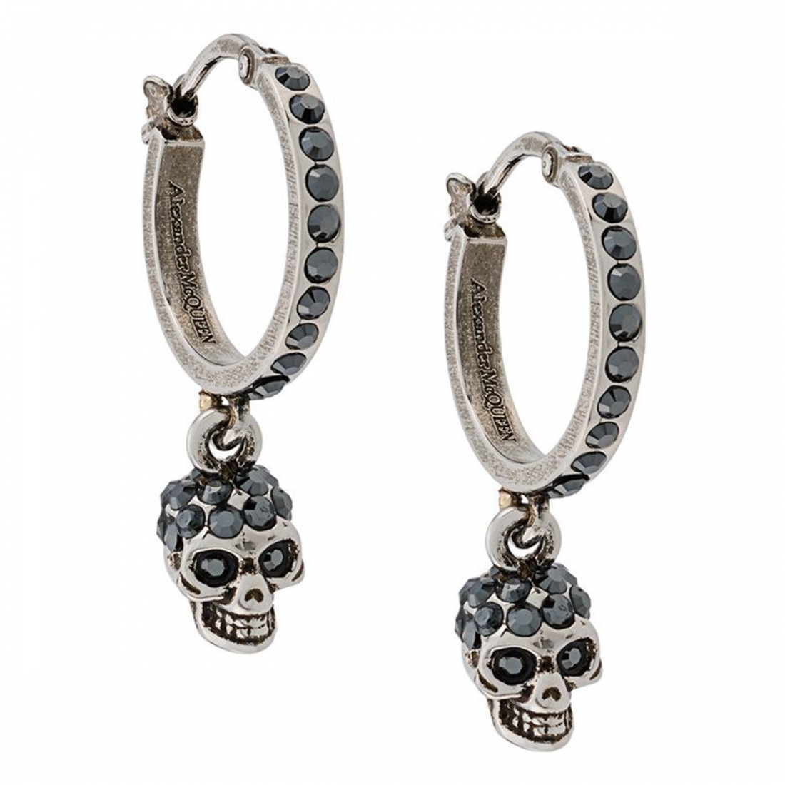 Women's 'Skull Mini Hoop' Earrings