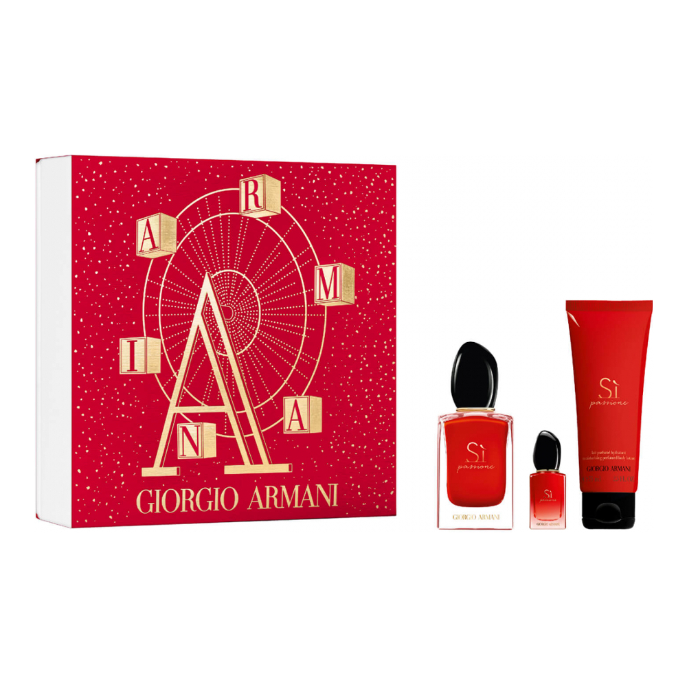 Coffret de parfum 'Sì Passione' - 3 Pièces