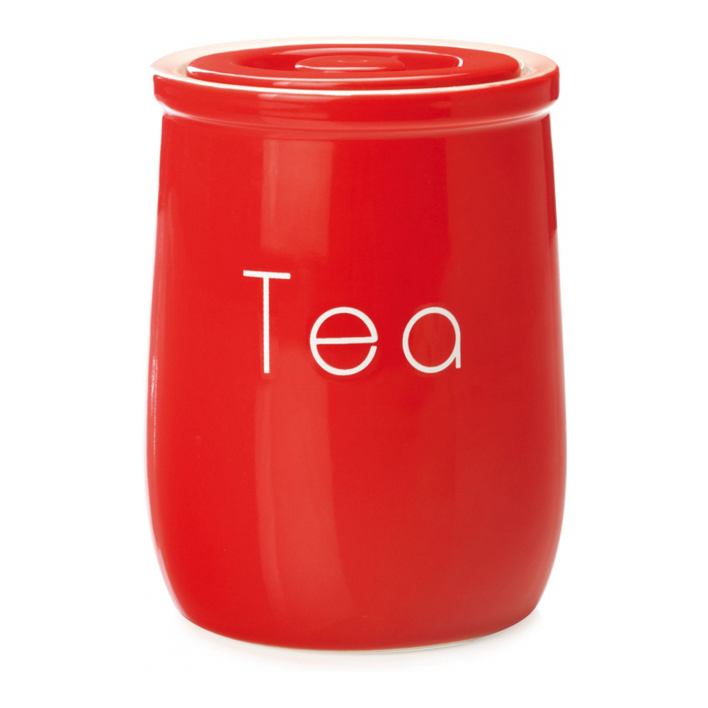 Tea Jar 750Ml Red - Cdm