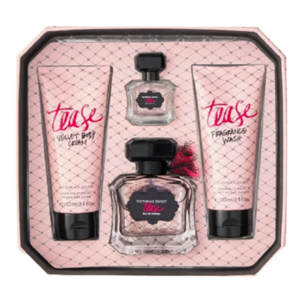 'Noir Tease' Perfume Set - 4 Pieces