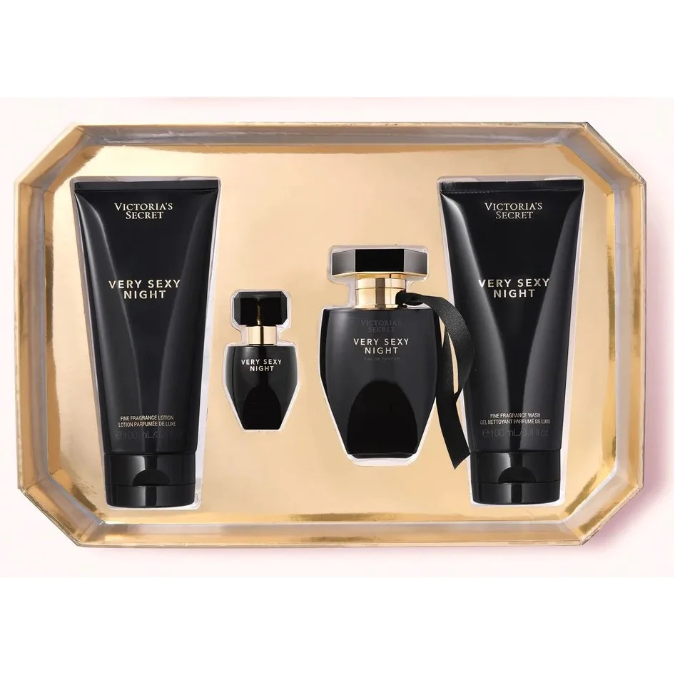 'Very Sexy Night' Perfume Set - 4 Pieces