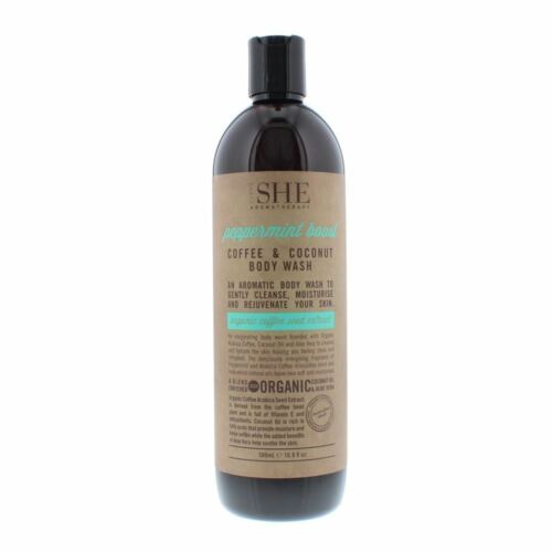 'Coffee & Coconut Peppermint Boost' Body Wash - 500 ml