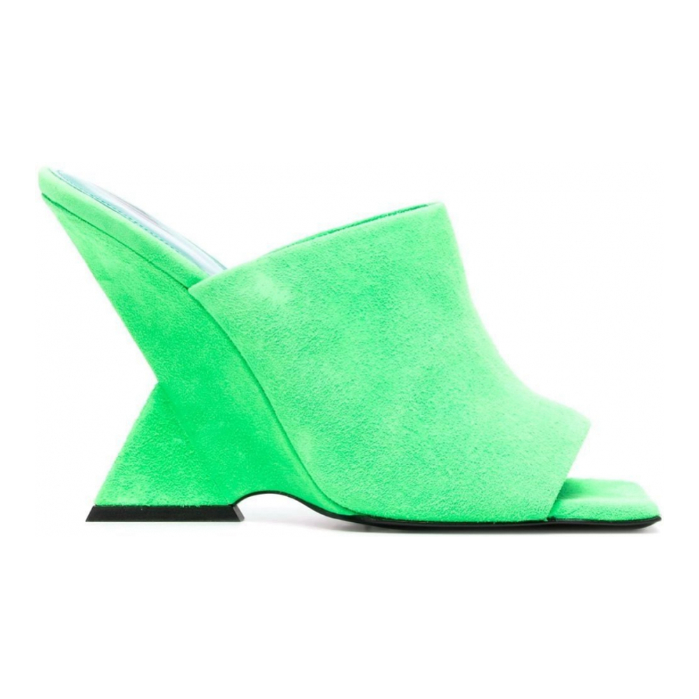 Women's 'Cheope Square Toe' High Heel Mules