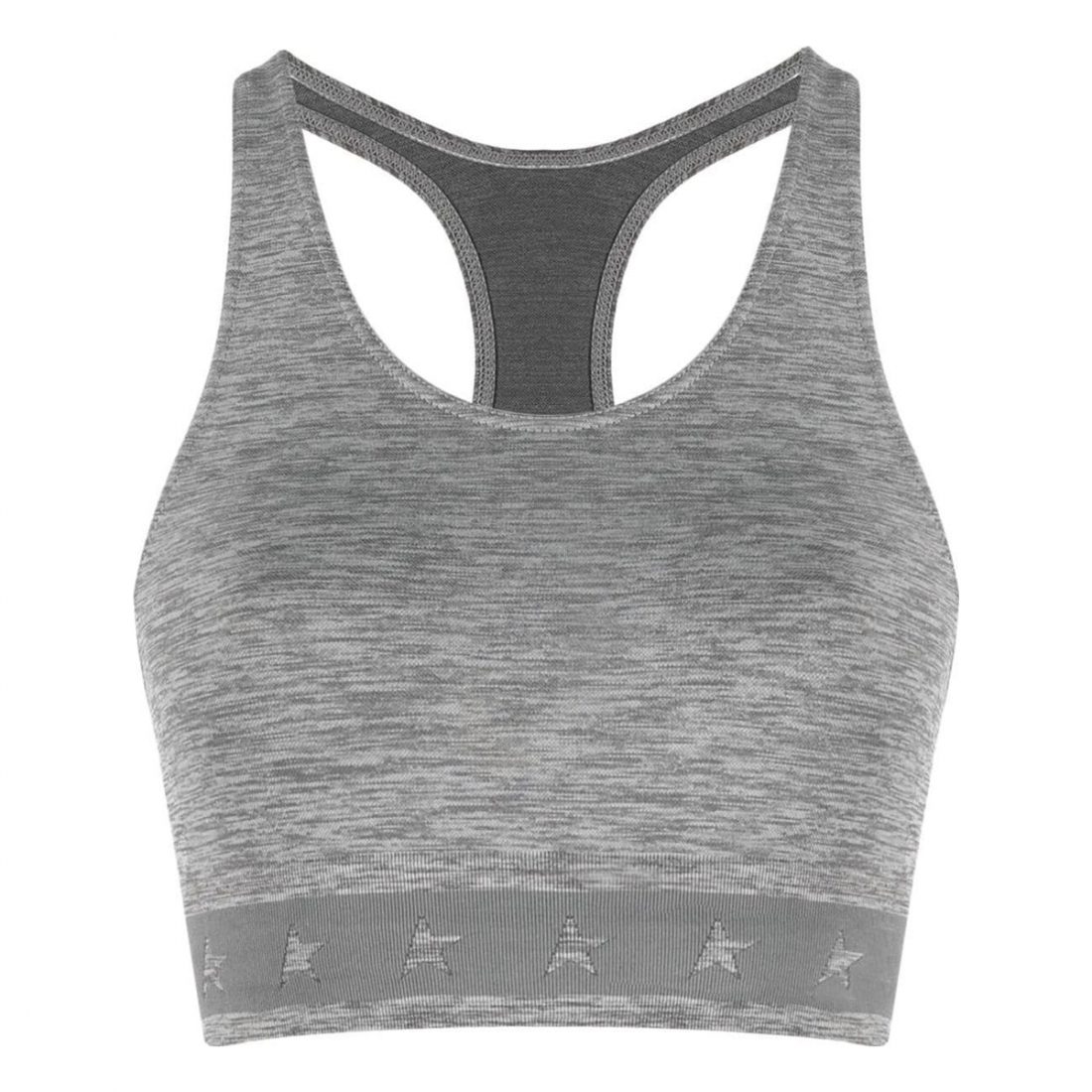 'Logo Underband Racerback' Crop Top für Damen