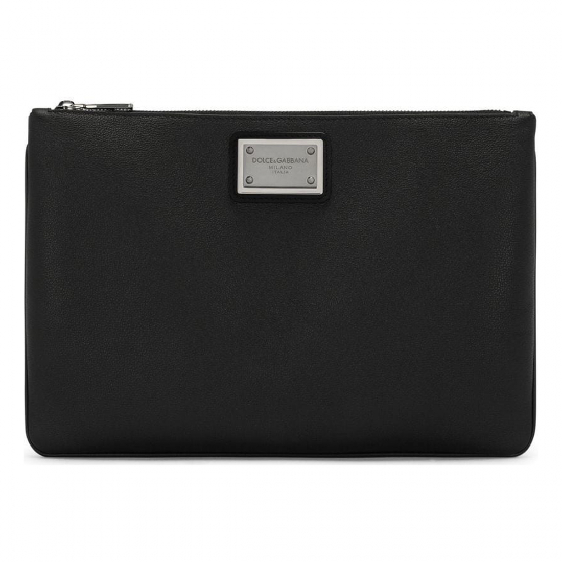 'Logo Plaque' Clutch für Herren