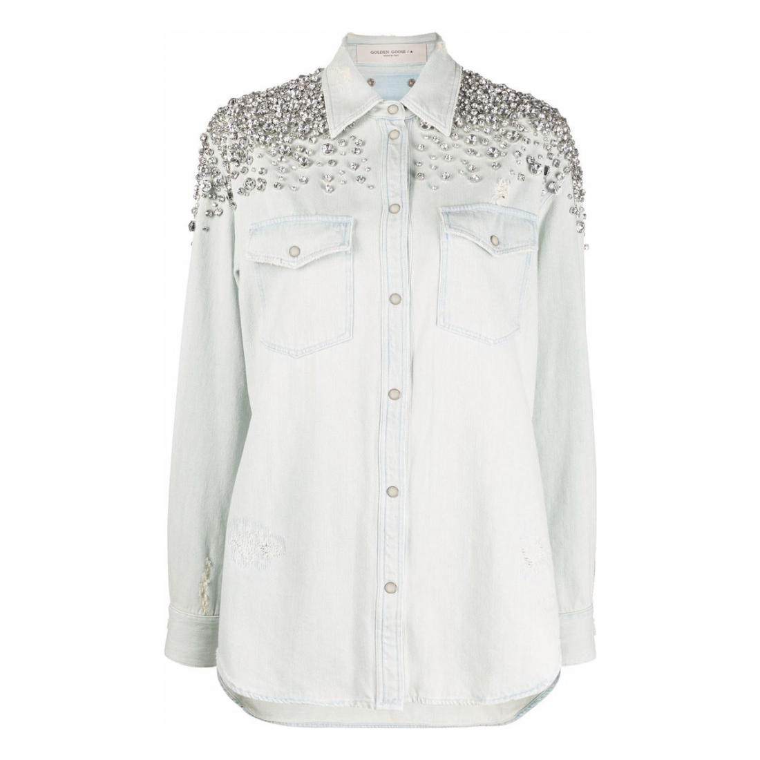 Chemise 'Crystal Embellished' pour Femmes