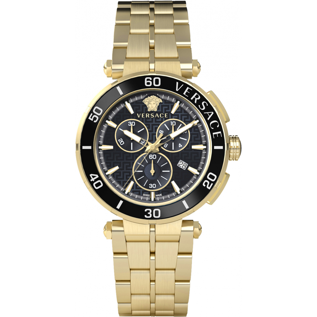 Montre 'Greca Chrono' pour Hommes