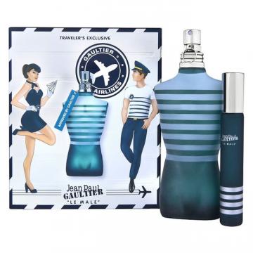 Coffret de parfum 'Le Male Traveler'S Exclusive' - 2 Pièces