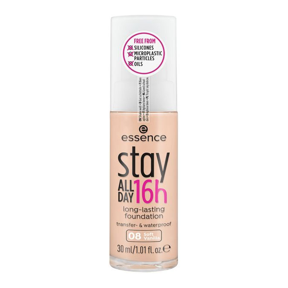 'Stay All Day 16H Long-Lasting' Foundation - 08 Soft Vanilla 30 ml