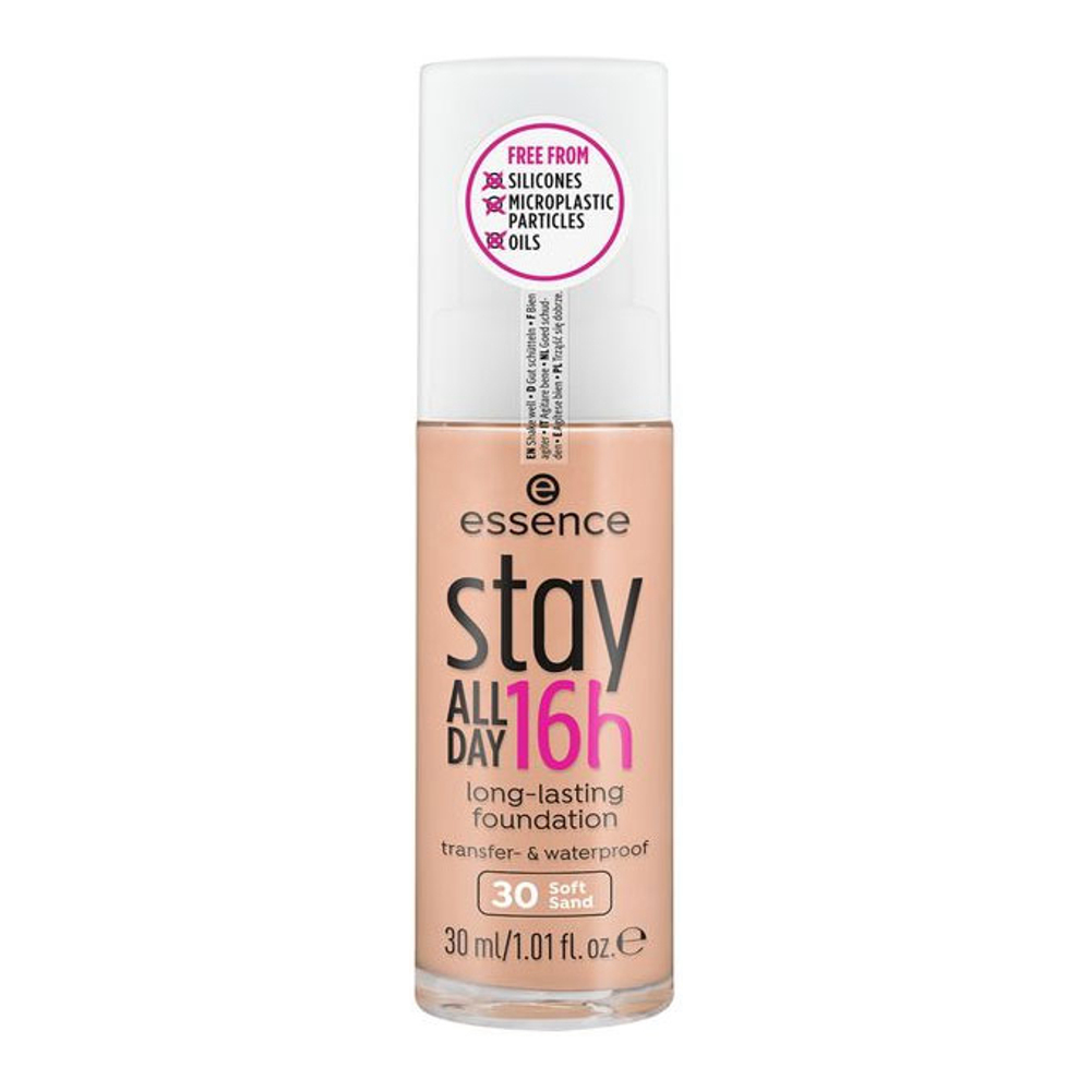 'Stay All Day 16H Long-Lasting' Foundation - 30 Soft Sand 30 ml