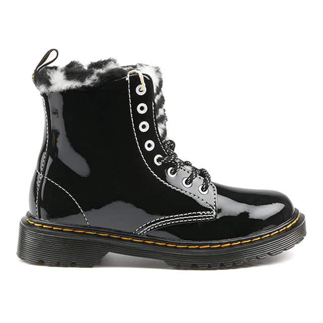 Children's 'Serena J Patent Lamper' Combat Boots