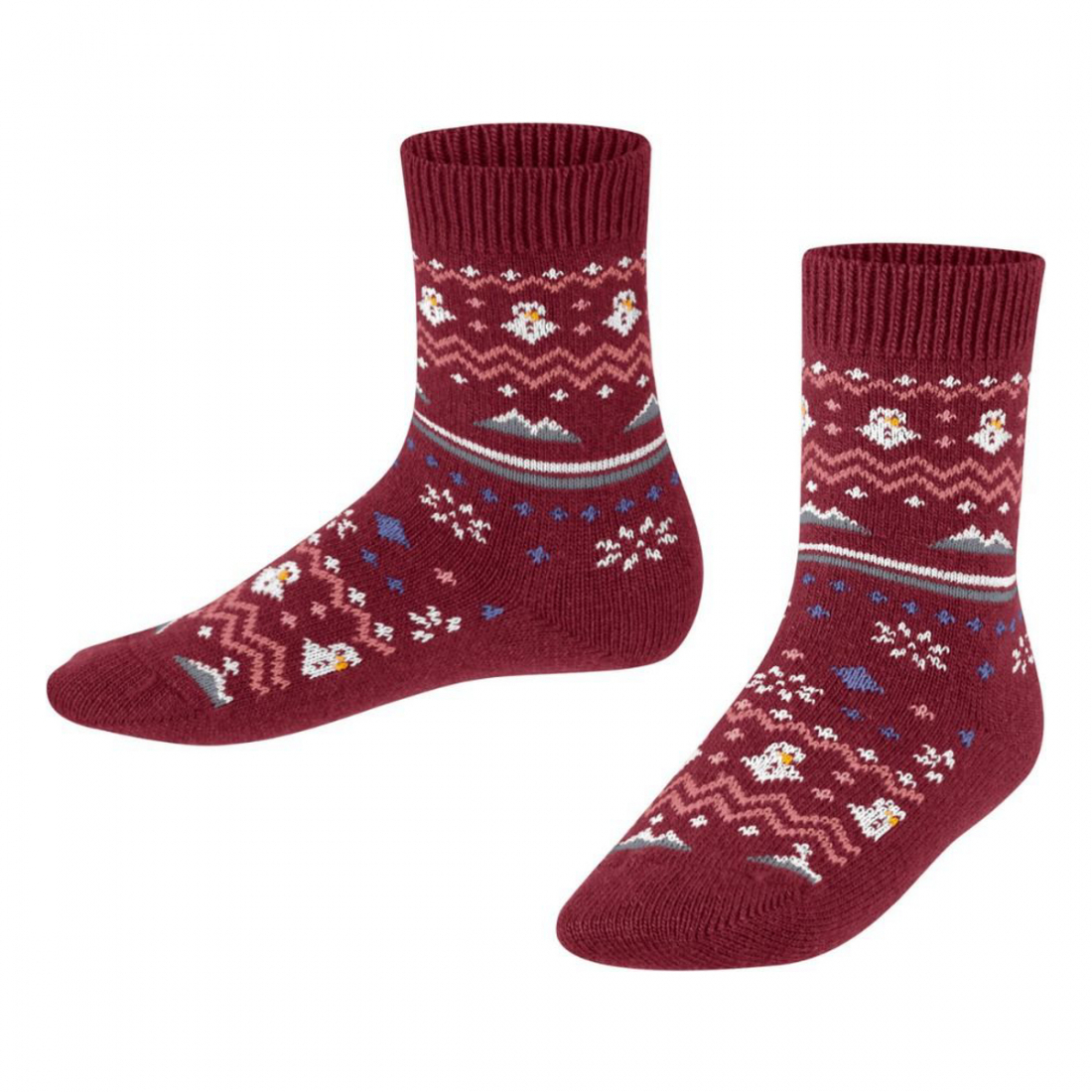 'Falke Winter Fair Isle So' Socken für Kinder