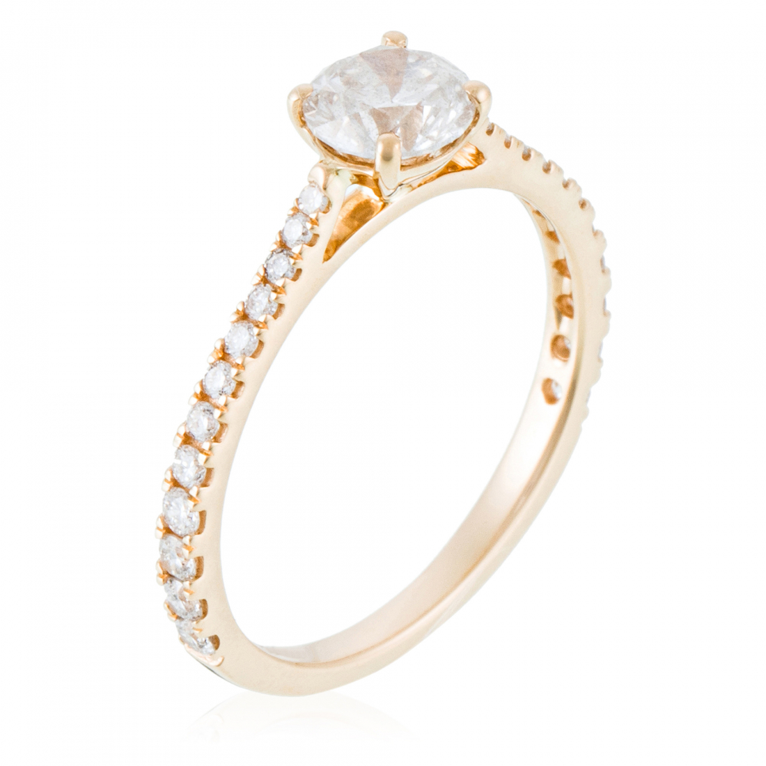 Bague 'Solitaire Royal' pour Femmes