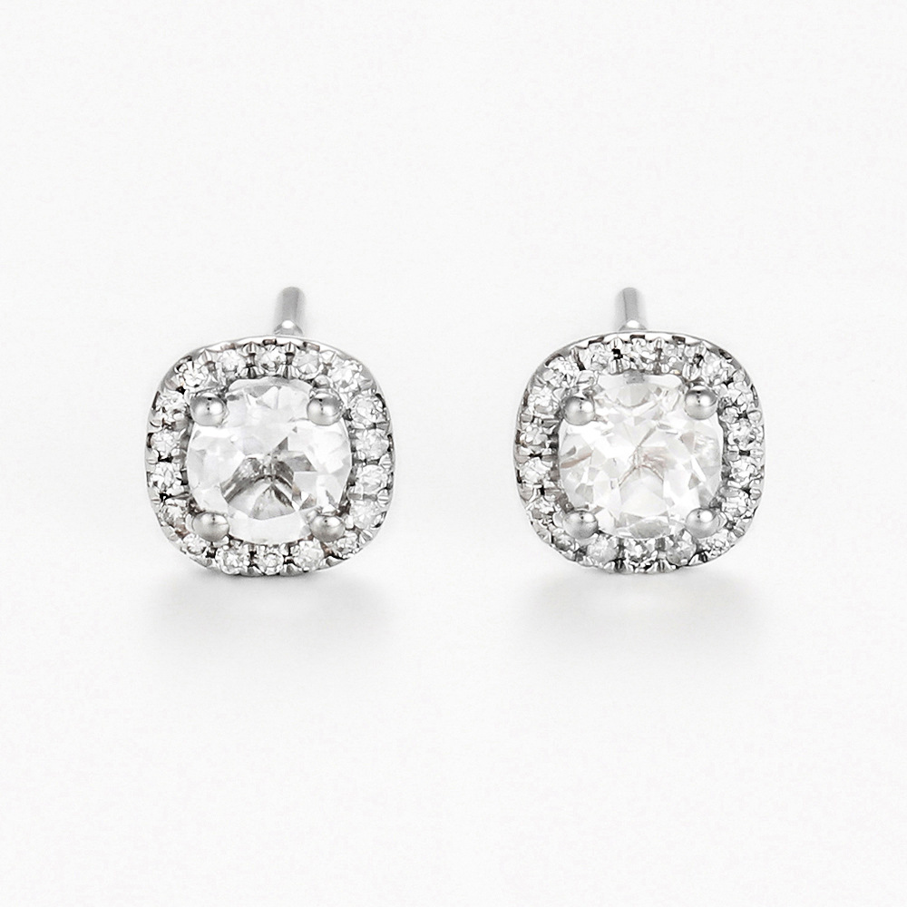 Women's 'Carré Topazien' Earrings