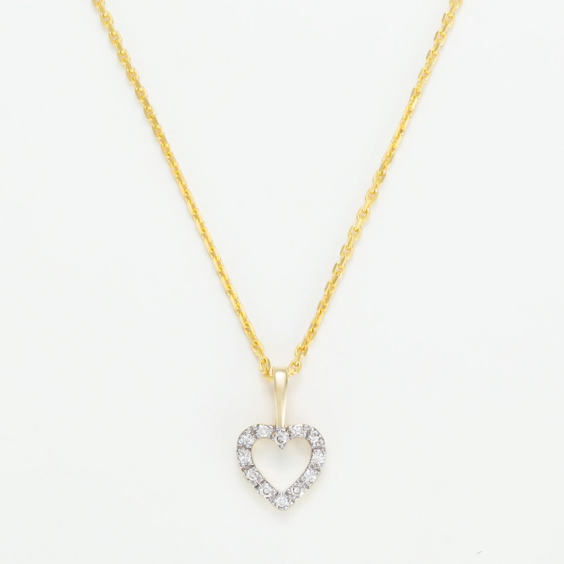 Women's 'Mini Coeur' Pendant with chain