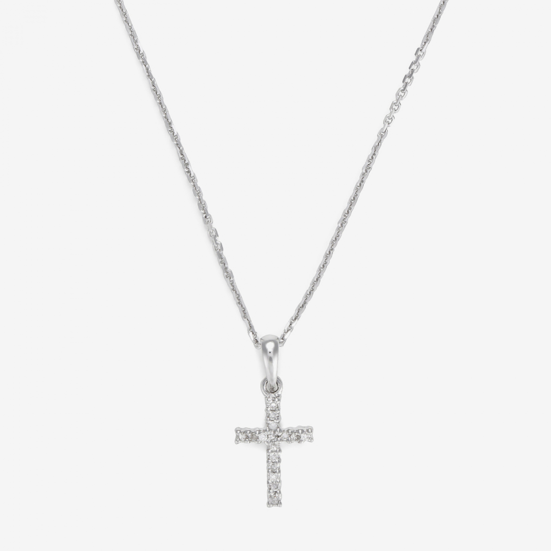 Pendentif sur chaine 'Croix Du Bonheur' pour Femmes