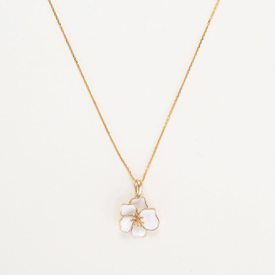 Women's 'Orchidée' Pendant with chain