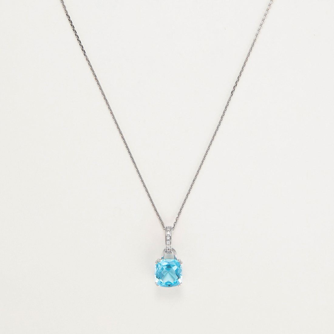 Women's 'Topaze Mouvante' Pendant with chain