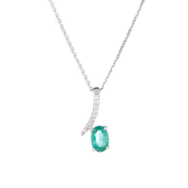 Women's 'Belle Émeraude' Pendant with chain