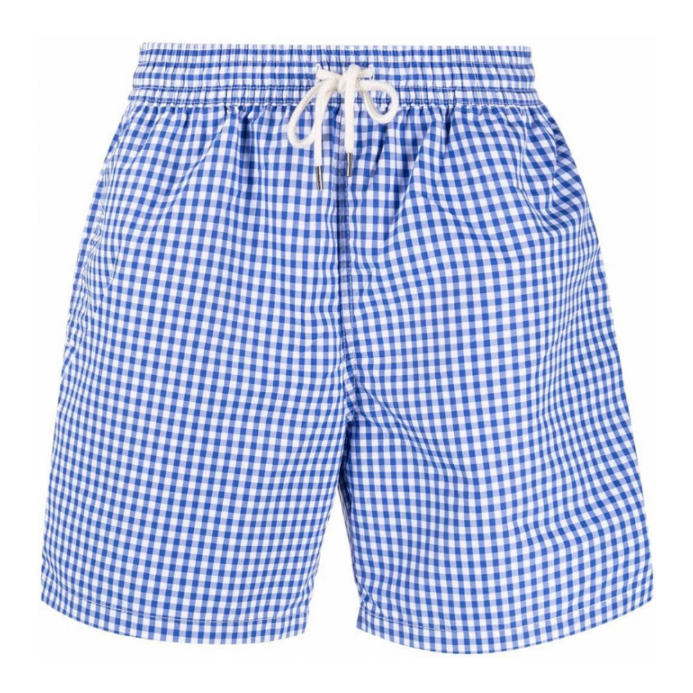 'Traveler Plaid Checkered' Badeshorts für Herren